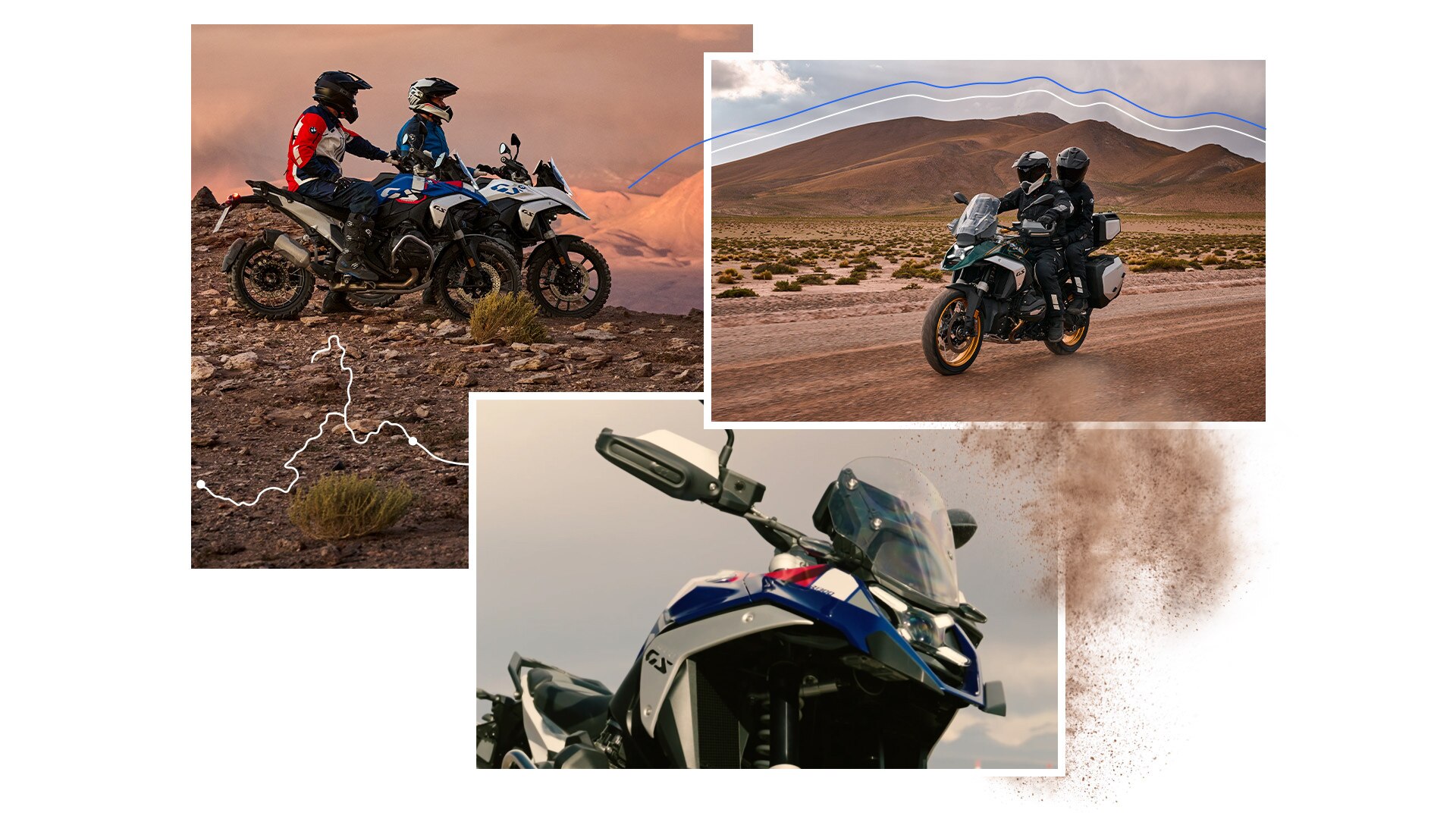 The R 1300 GS in action