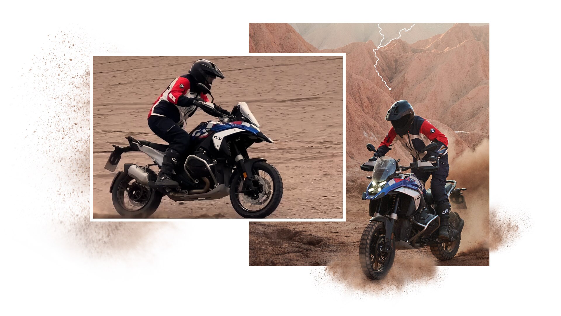The R 1300 GS during a ride