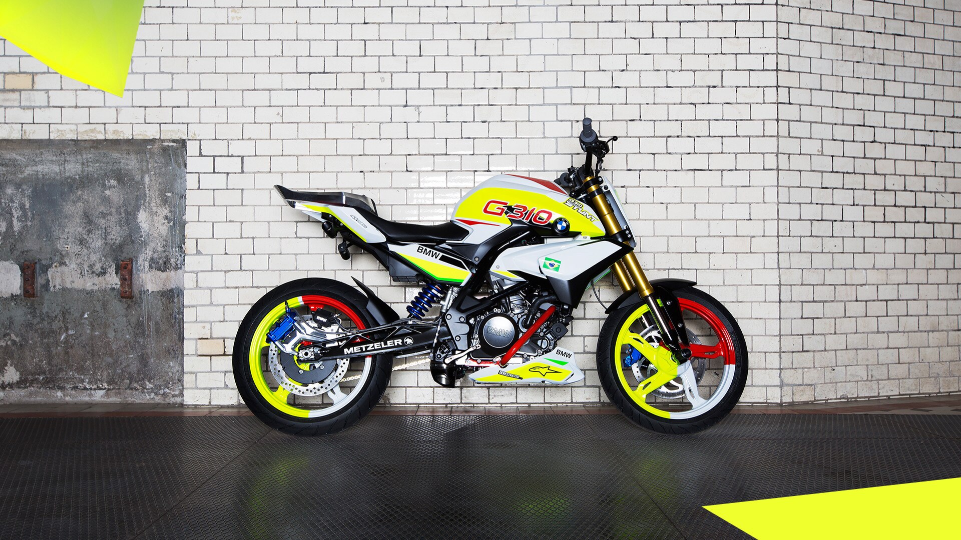 The BMW Concept Stunt G 310.