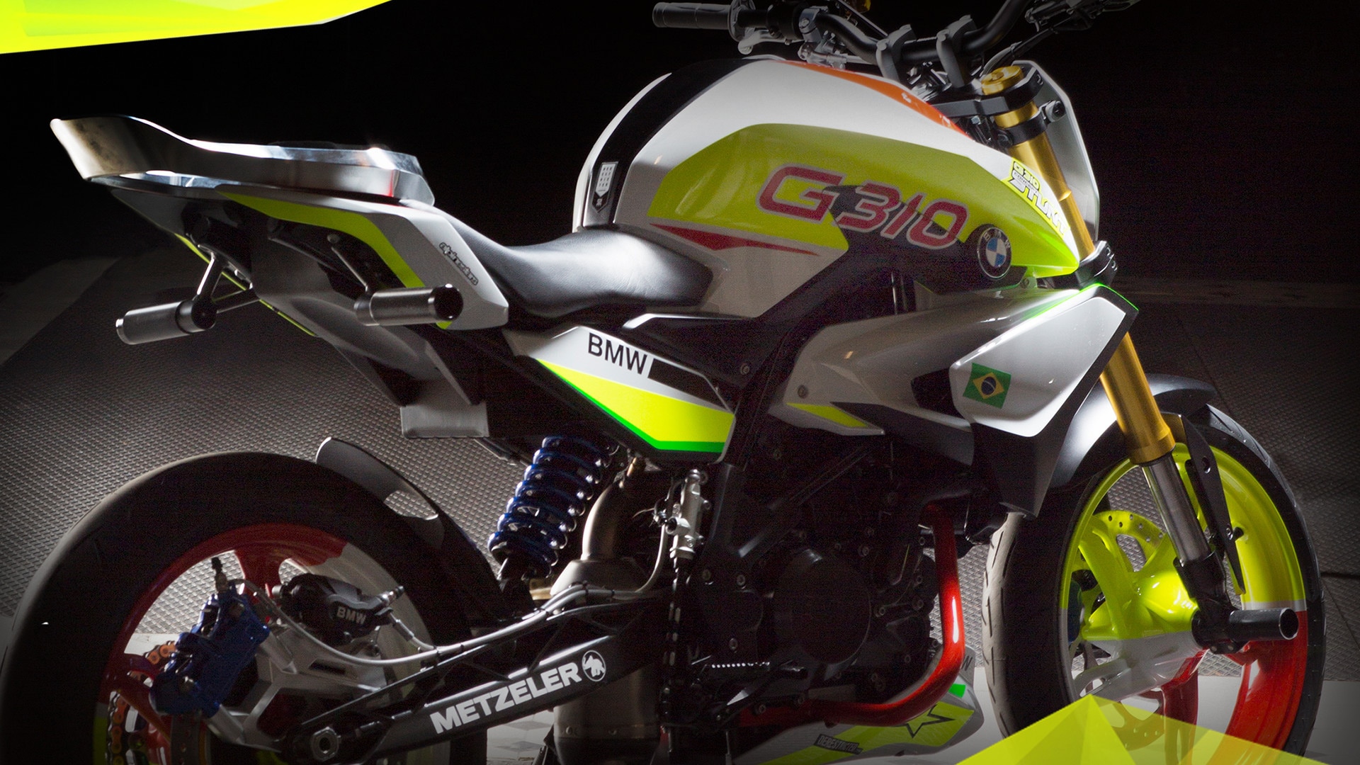 The BMW Concept Stunt G 310.