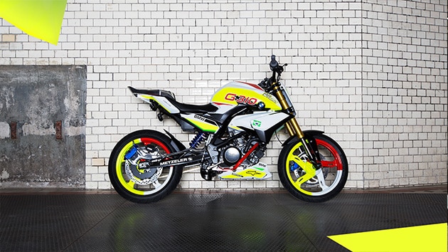 The BMW Concept Stunt G 310.