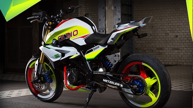 The BMW Concept Stunt G 310.