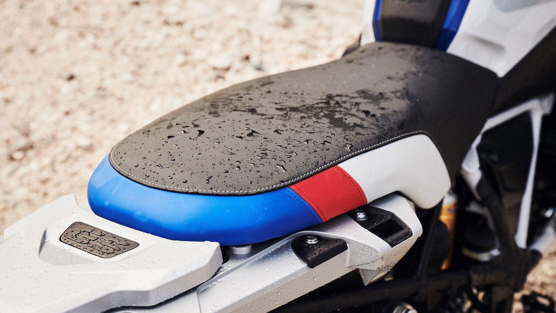 You are sitting comfortably on the BMW R 1250 GS.