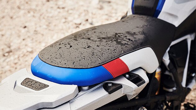 You are sitting comfortably on the BMW R 1250 GS.