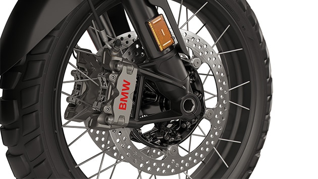 Sports brake + off-road tyres
