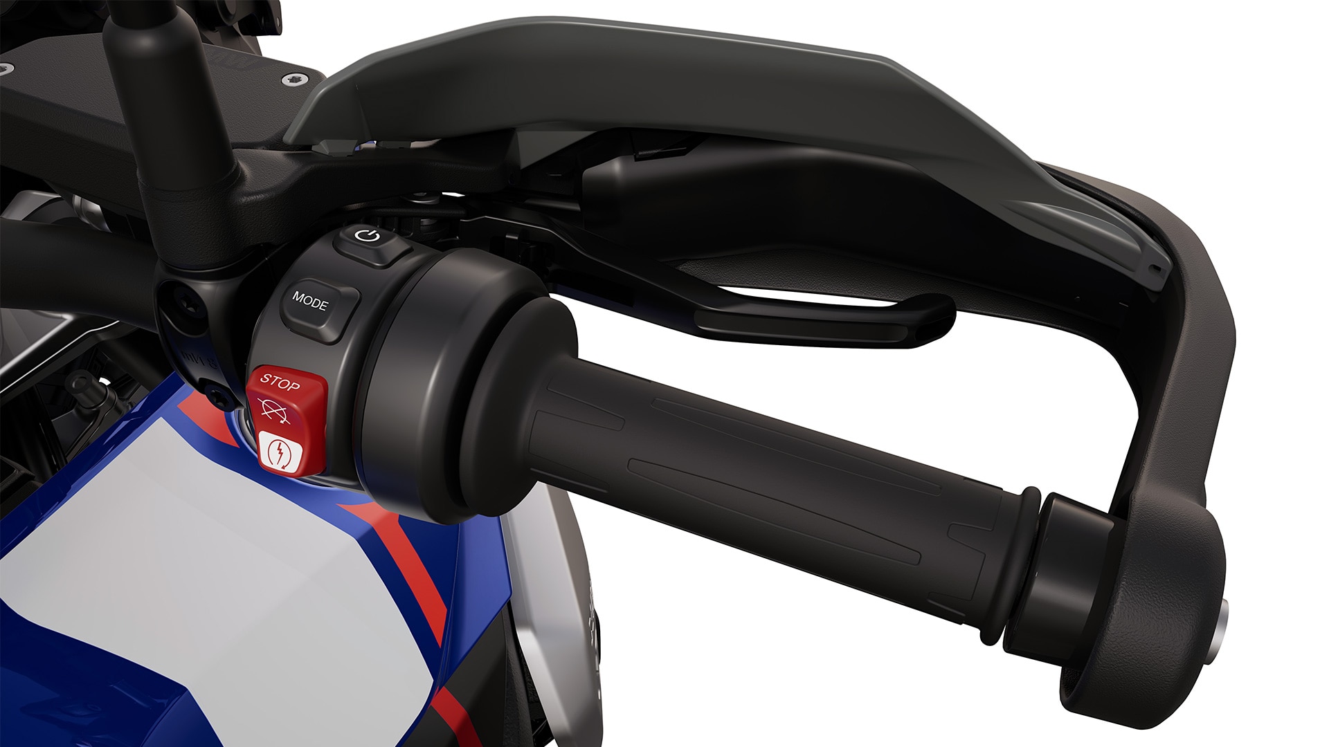 The brake lever of the R 1300 GS Trophy from BMW Motorrad
