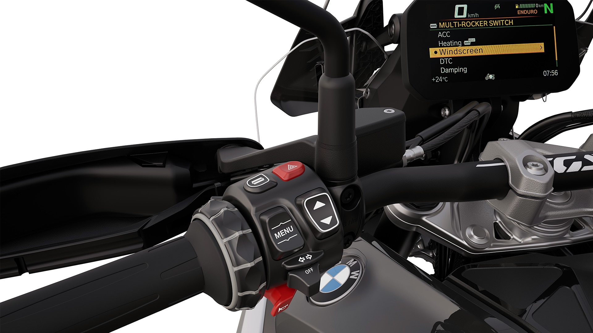 DCC on the BMW R 1300 GS Triple Black