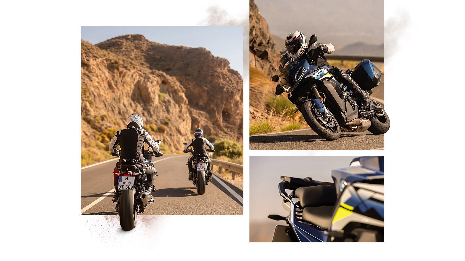 The new rear section and seat of the BMW S 1000 XR