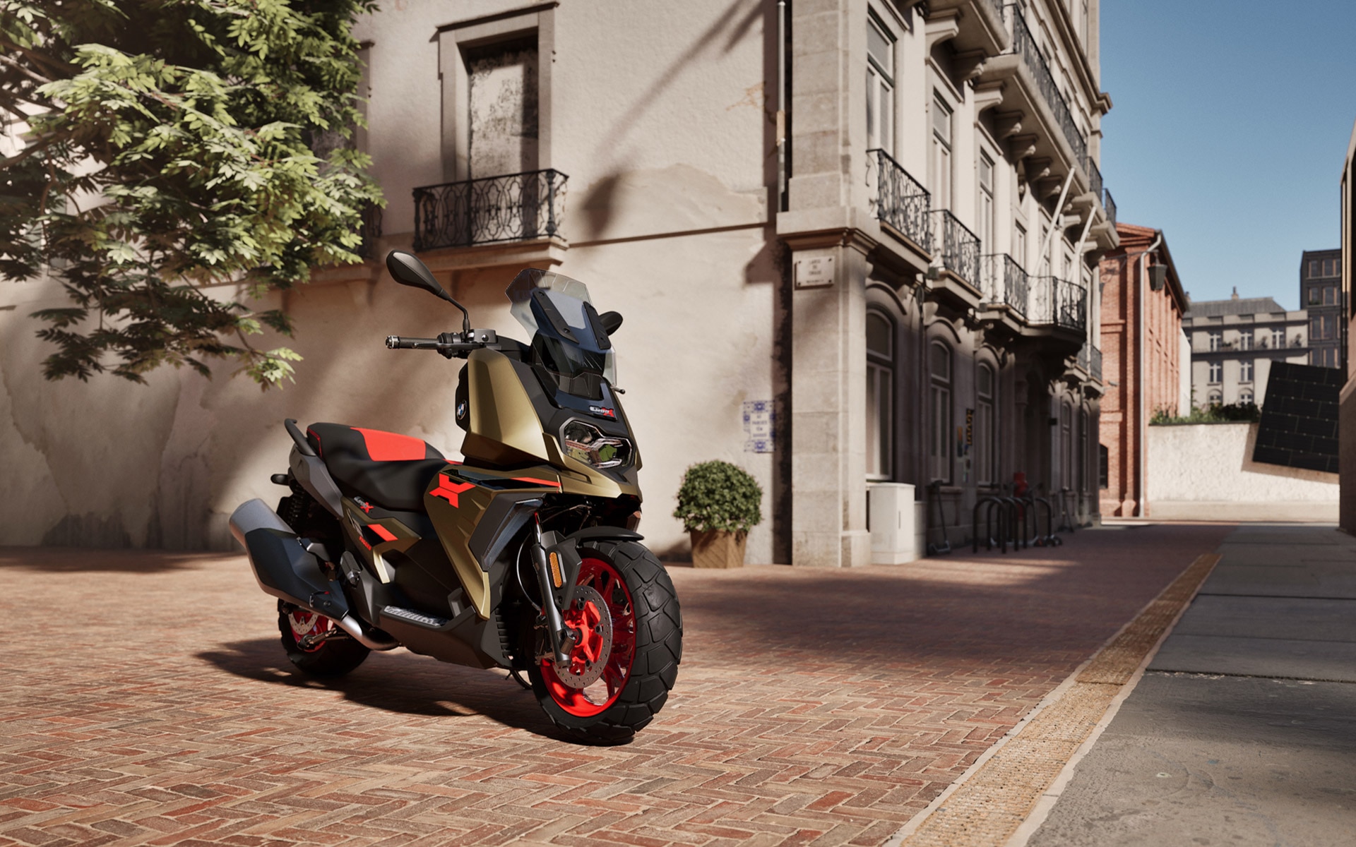 The BMW C 400 X BMW Motorrad